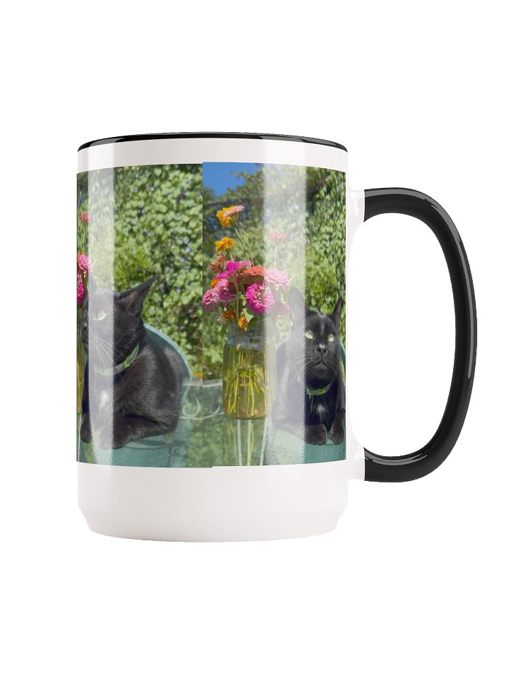 Black Cat in the Garden product image (3)