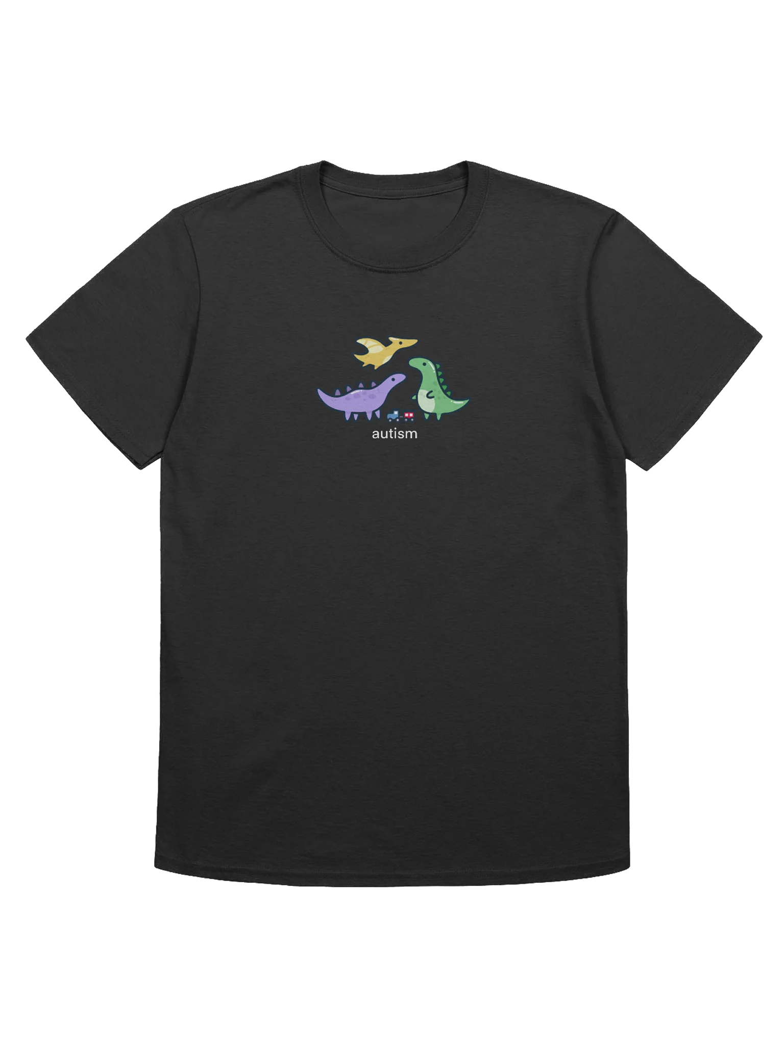 Autism Dinosaur Shirt ⚫ product image (1)