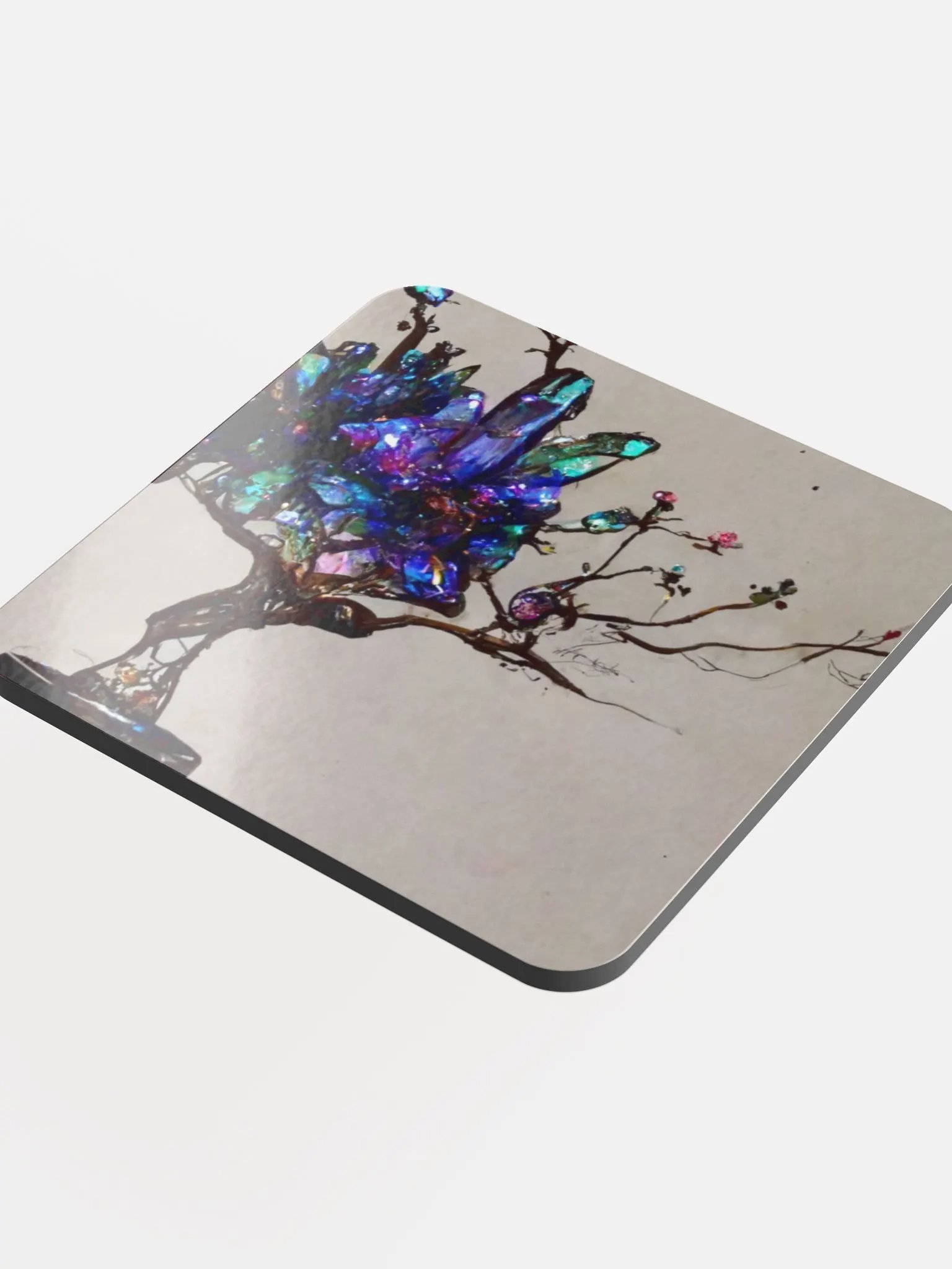 Iridescent Crystal Tree Coaster Set product image (4)
