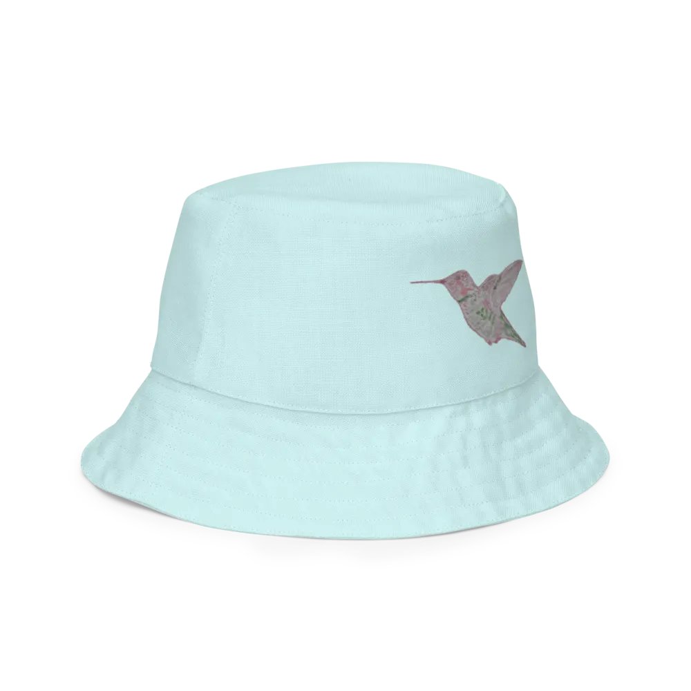 Hand-Drawn Hummingbird Bucket Hat product image (2)
