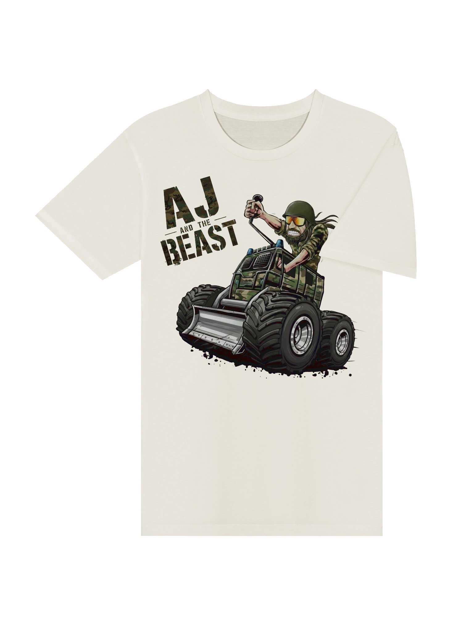 AS Colour Unisex Premium T-Shirt : AJ and the BEAST : CAMO product image (10)