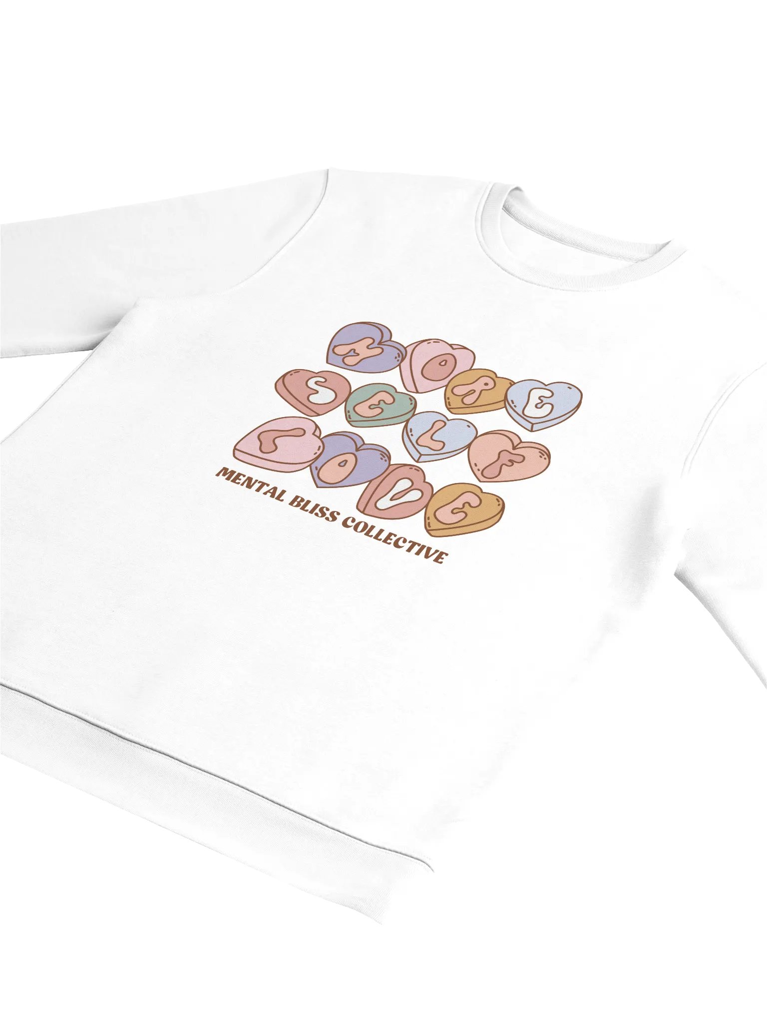 "More Self Love" Eco Sweatshirt - A Reminder to Embrace Yourself product image (3)