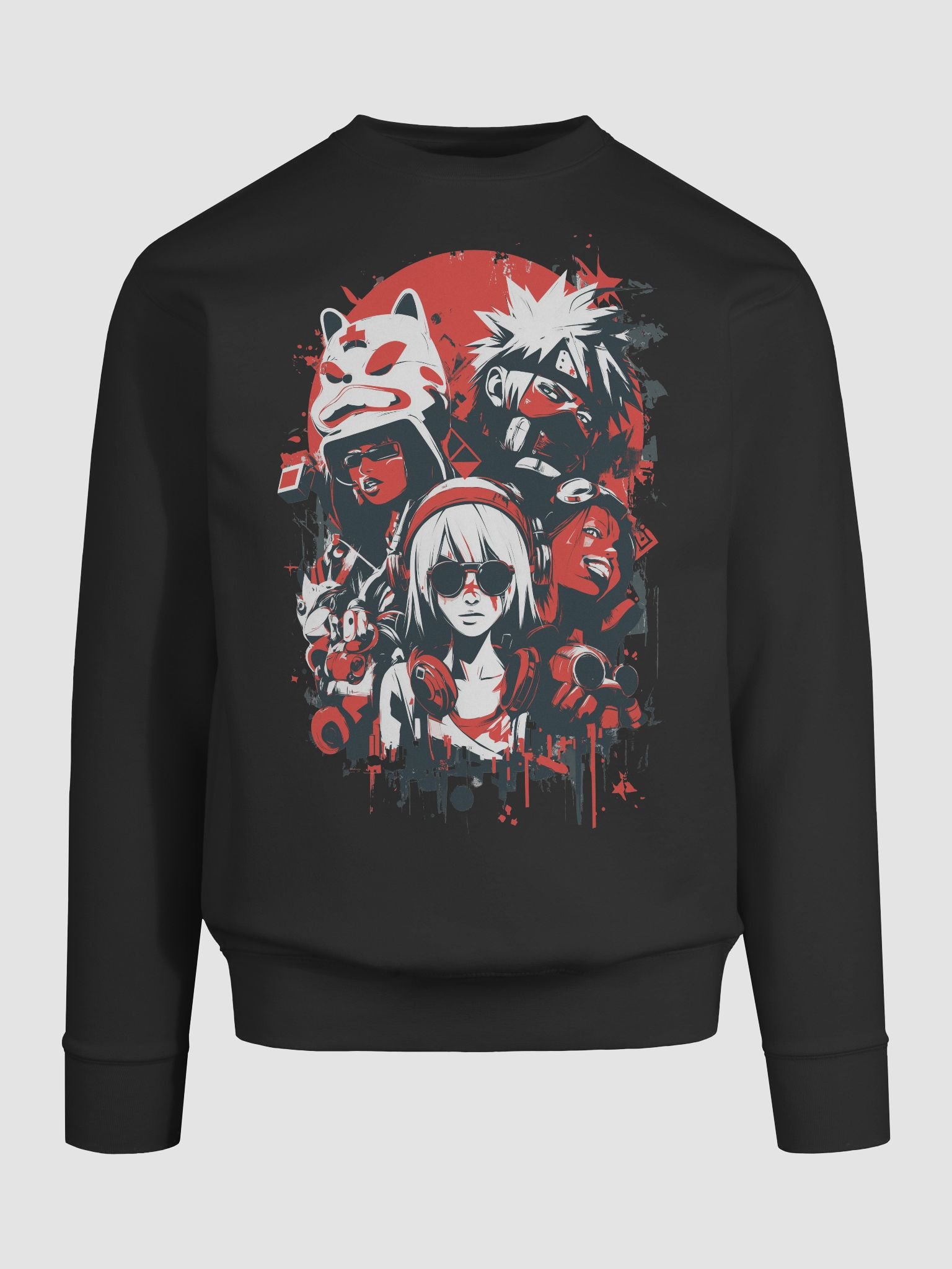 Urban Ninjas – Anime Street Crew Sweatshirt product image (33)