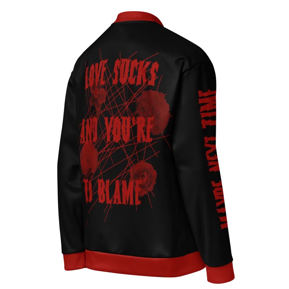 Love Sucks Bomber Jacket product image (3)