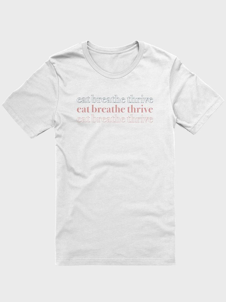 Eat Breathe Thrive cubed | unisex t product image (1)