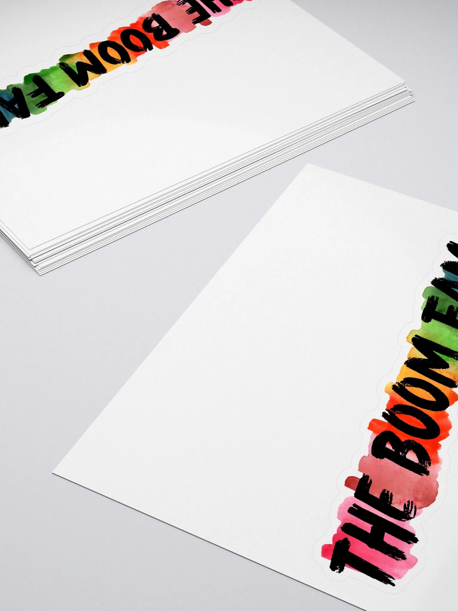 BOOM Fam Est 2021 Kiss Cut Sticker product image (4)