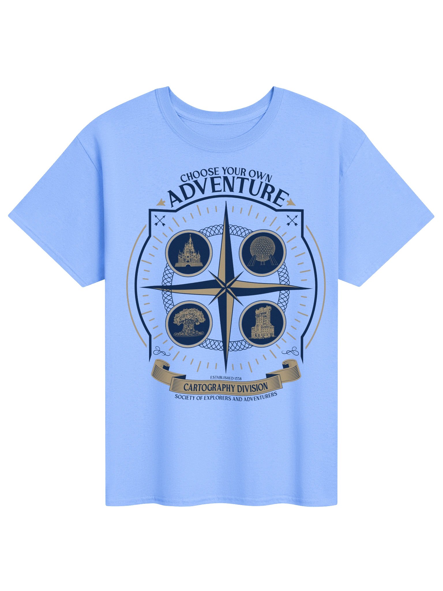 S.E.A. Cartography Division: 4-Park Expedition Tee product image (2)