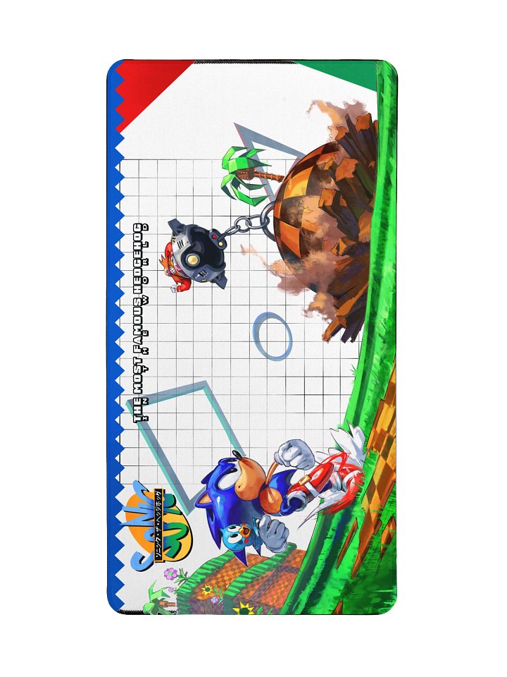 Most Famous Hedgehog Desk Mat 15.5" x 31.5" product image (2)