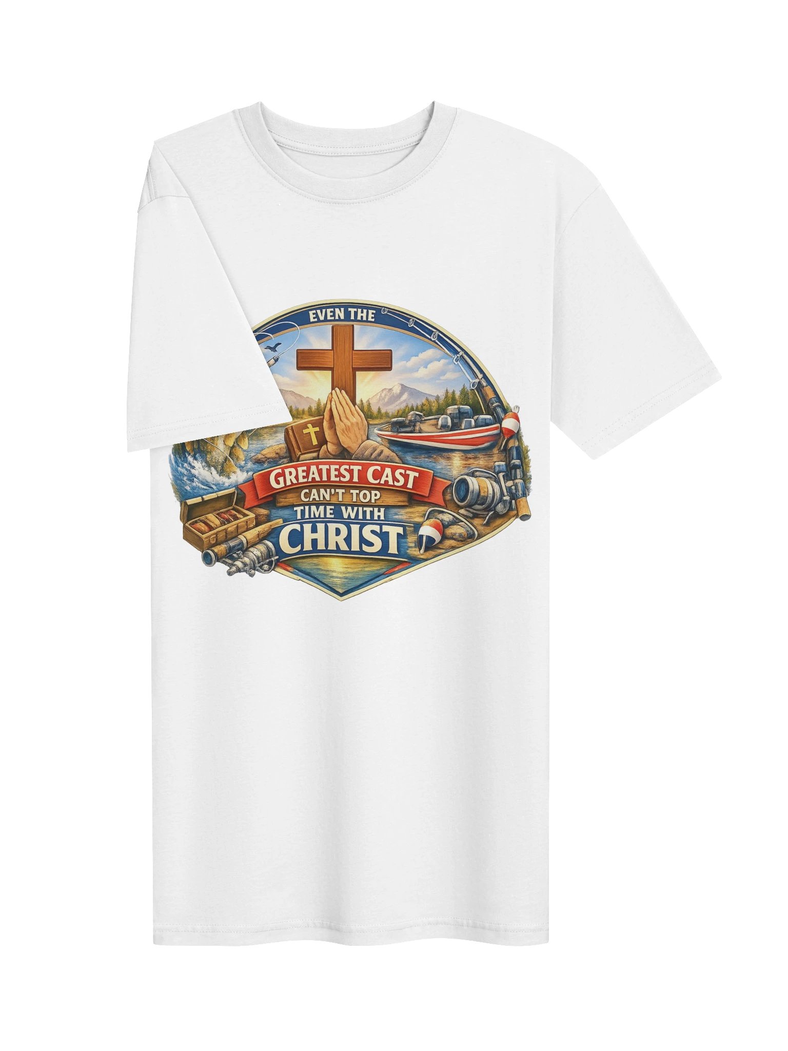 Morning Glow Fishing Tee product image (11)