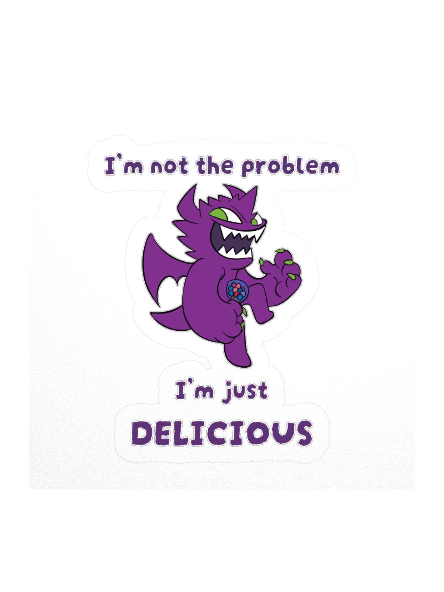 Wild Dragon Crack stickers product image (1)