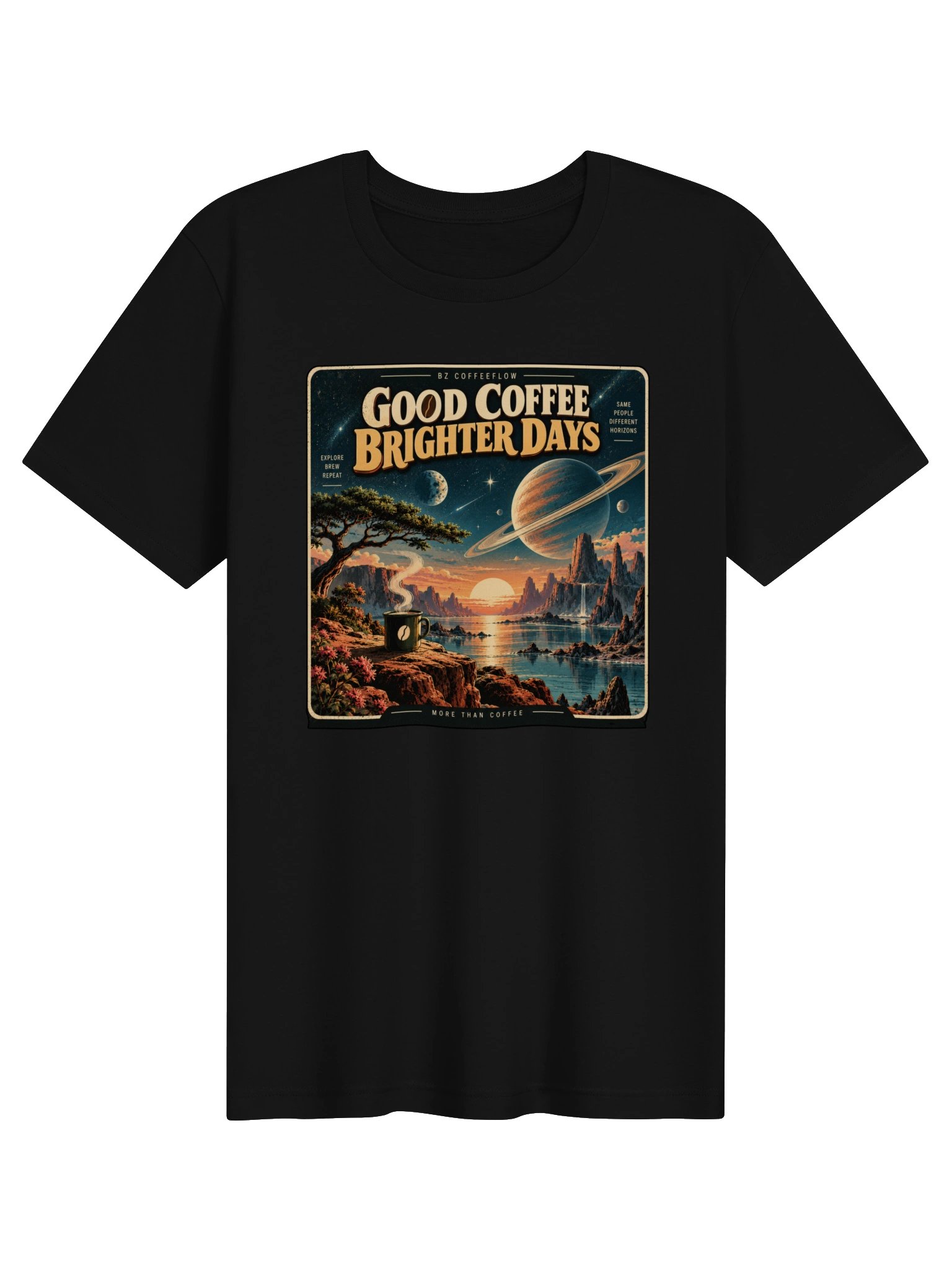 Good Coffee, Brighter Days – Women’s T-Shirt product image (6)