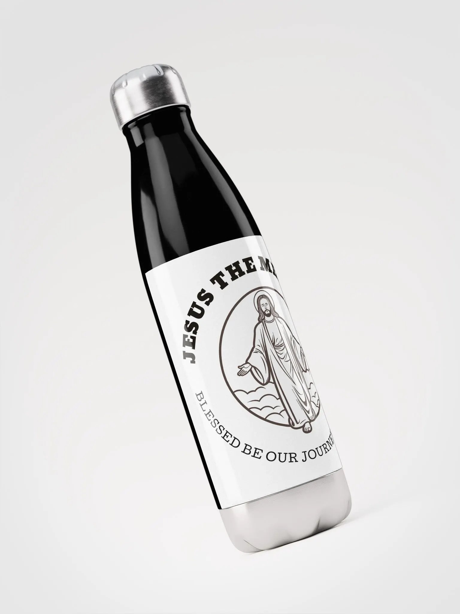 Jesus The Messiah Stainless Steel Water Bottle product image (3)