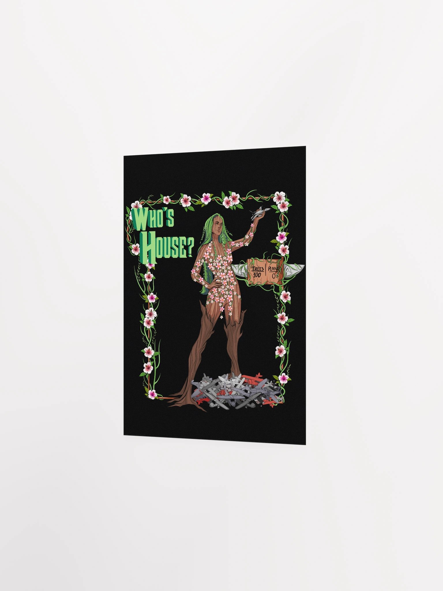 "Who's House, Groot's House" Poster (Dark) product image (11)