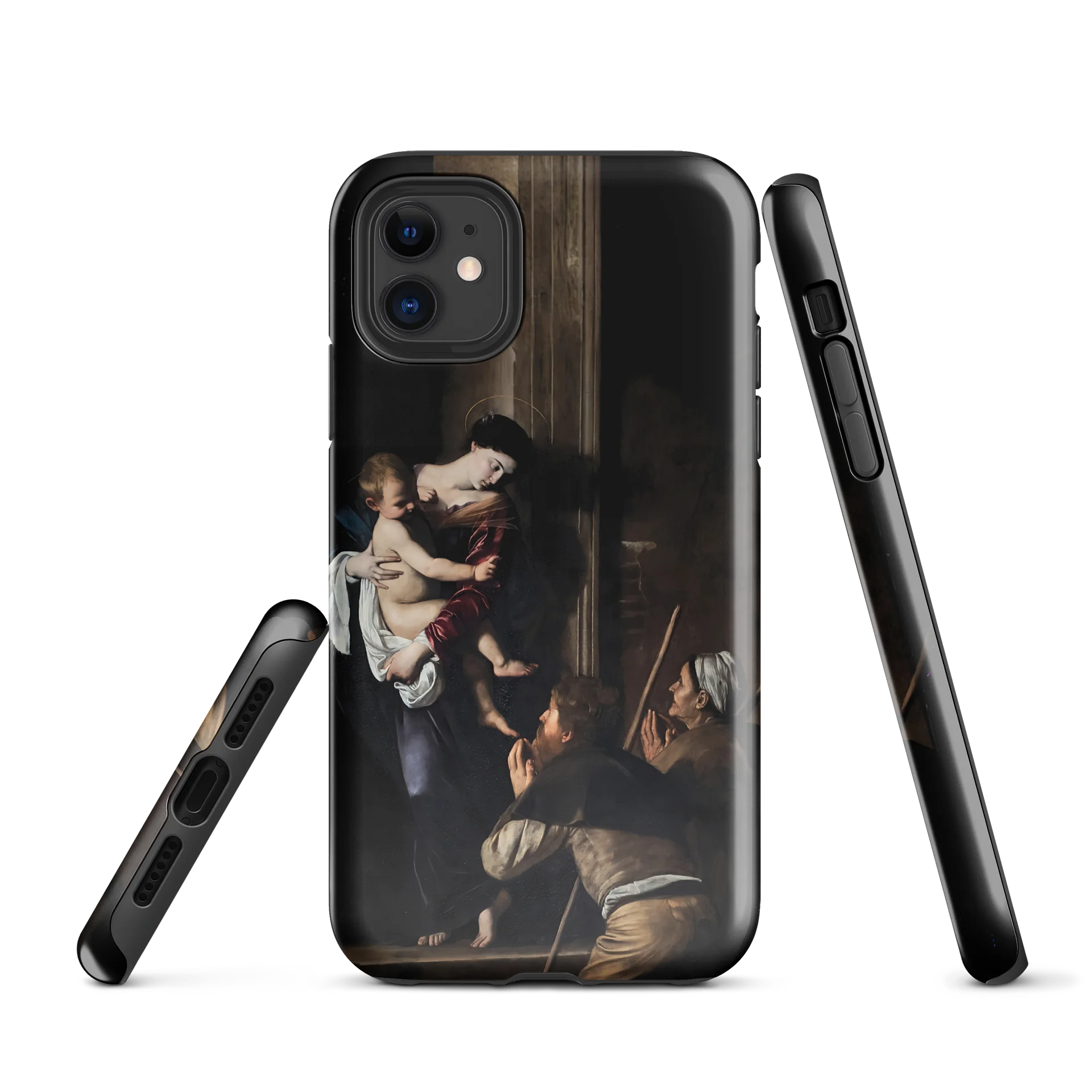 Caravaggio – Pilgrims’ Madonna (Madonna di Loreto) – iPhone® Tough Case product image (3)