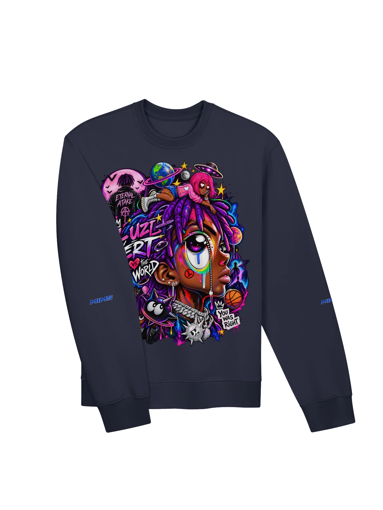 Eternal Atake Neon Graffiti Sweatshirt product image (6)