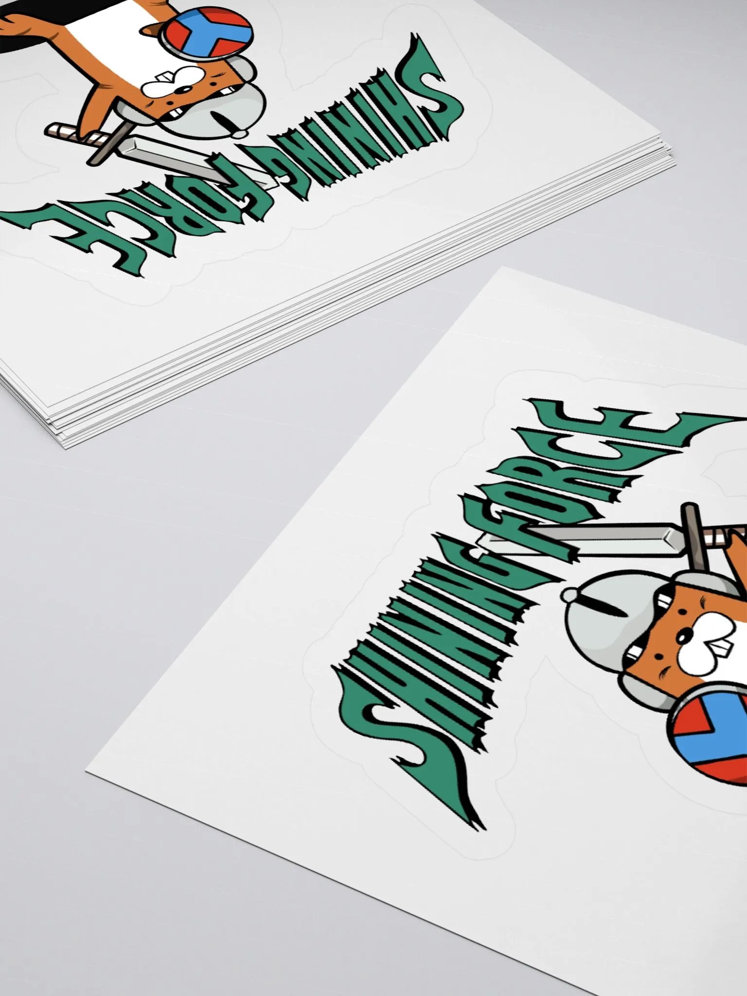 Shining Force: Yogurt & Logo Sticker product image (4)