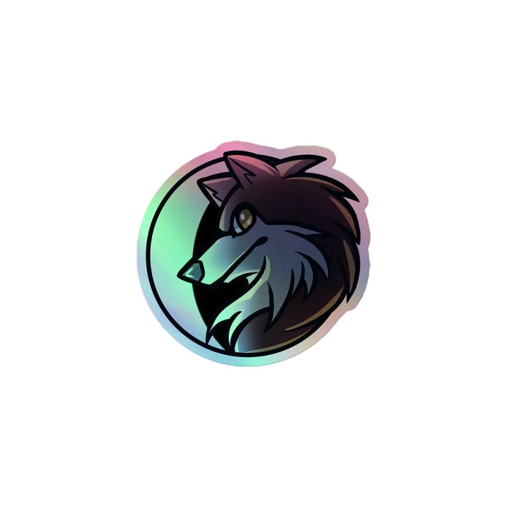 Lunar Howl Holographic Sticker Set product image (1)