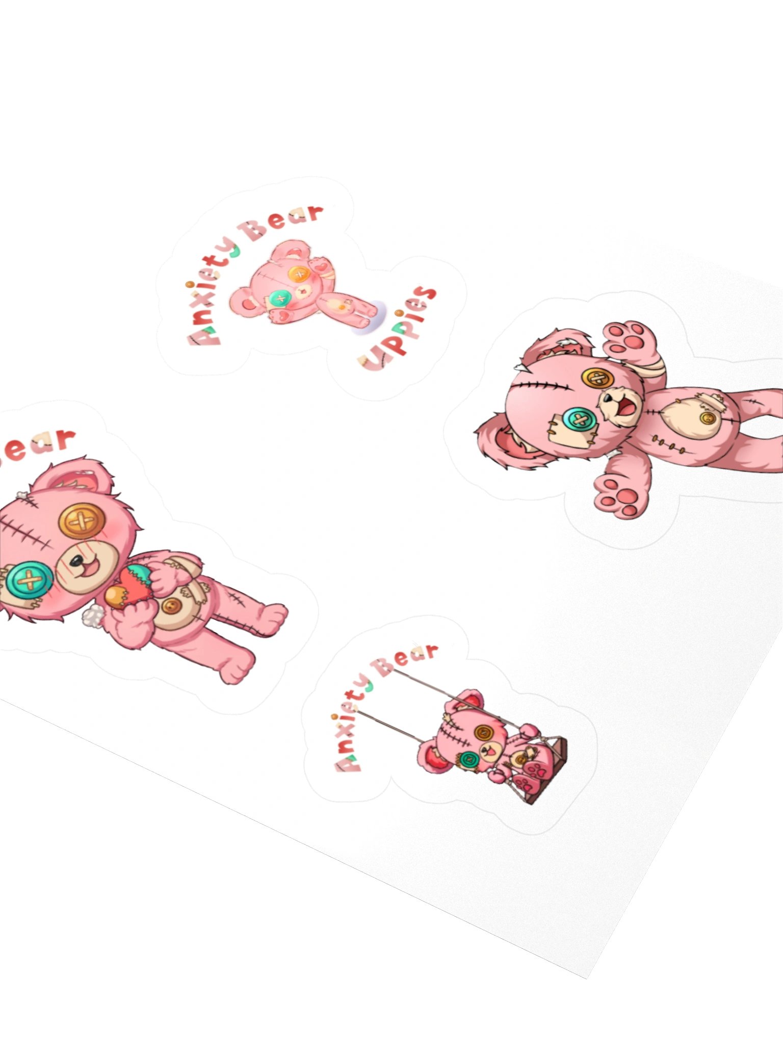 Anxiety Bear Heart product image (9)