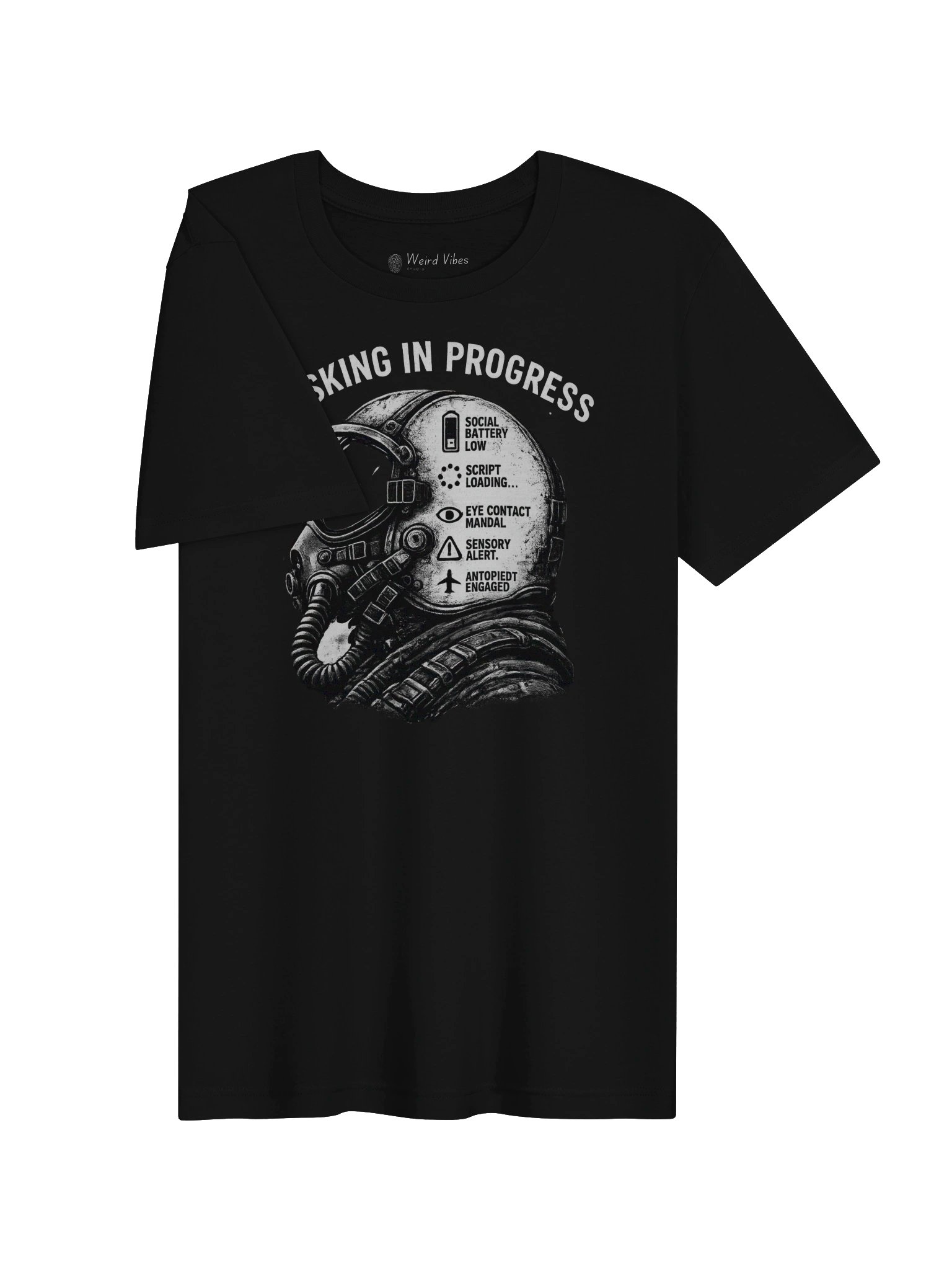 Masking in Progress- Dark Color Tee product image (3)
