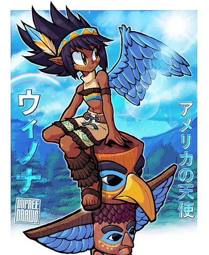 American Angel… 🪽🪶

wow she should really get down from there

This is @cyberlord1109’s OC, Winona. Used a Peach Riot figure ...
