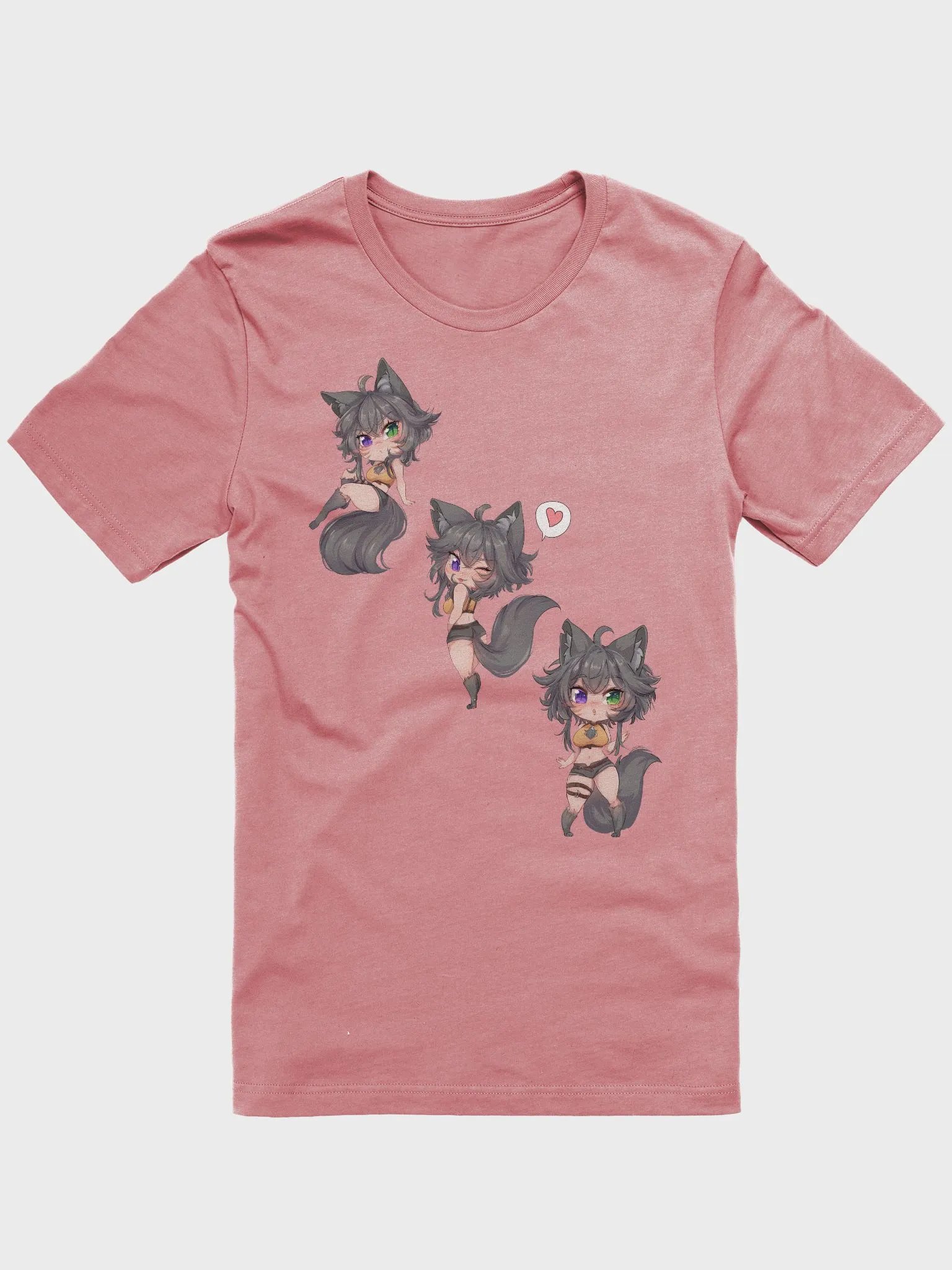 WolfcatRisi Chibi Supersoft Tshirt product image (1)