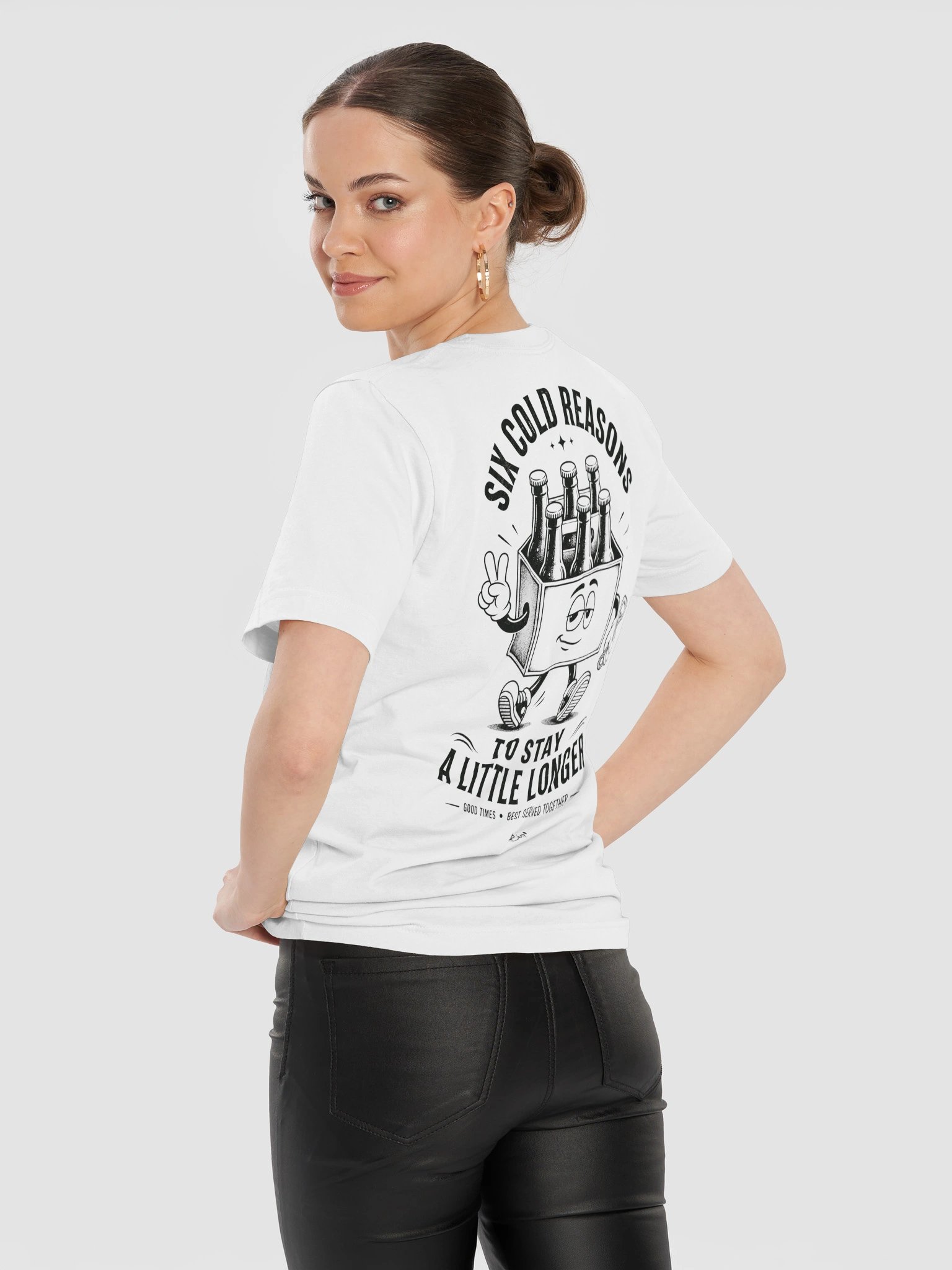 Six cold reasons Damen Premium Craftbier T-Shirt product image (12)