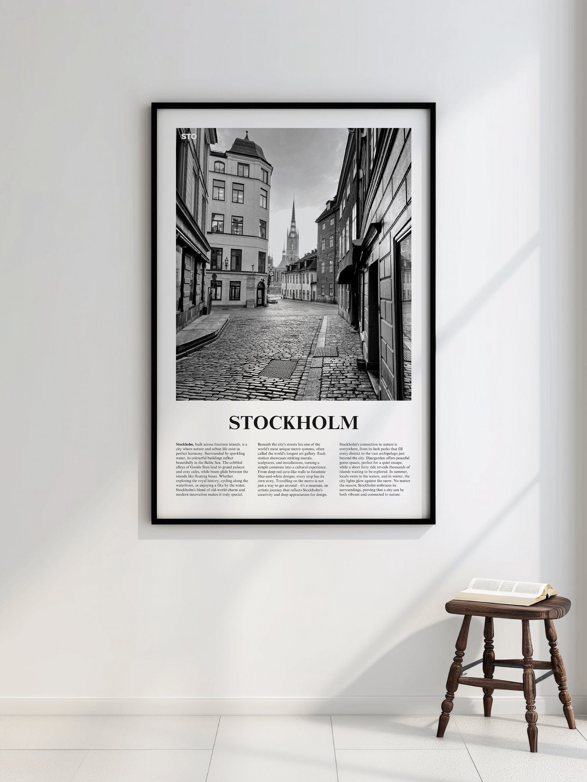 Stockholm 02 Newspaper Poster product image (2)