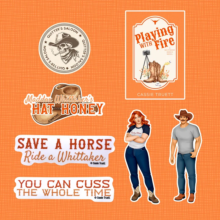 Playing with Fire Sticker Pack product image (1)