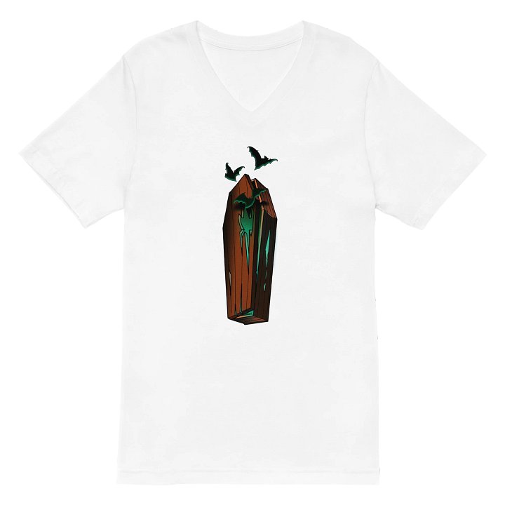Coffin - Bella+Canvas Short Sleeve V-Neck Jersey T-Shirt product image (8)