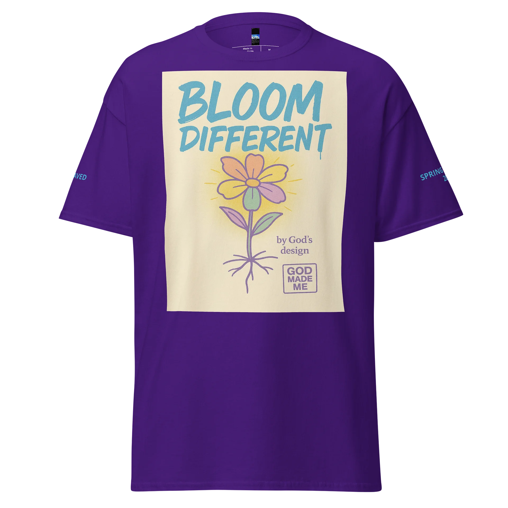BLOOM DIFFERENT Graphic T-Shirt product image (1)