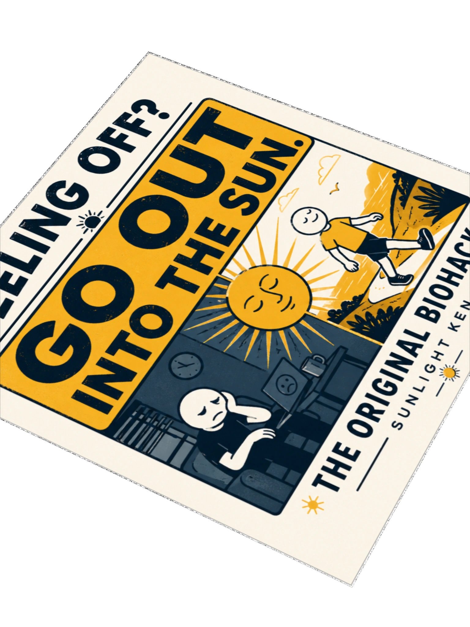 Sticker - Feeling Off? GO OUT INTO THE SUN product image (3)