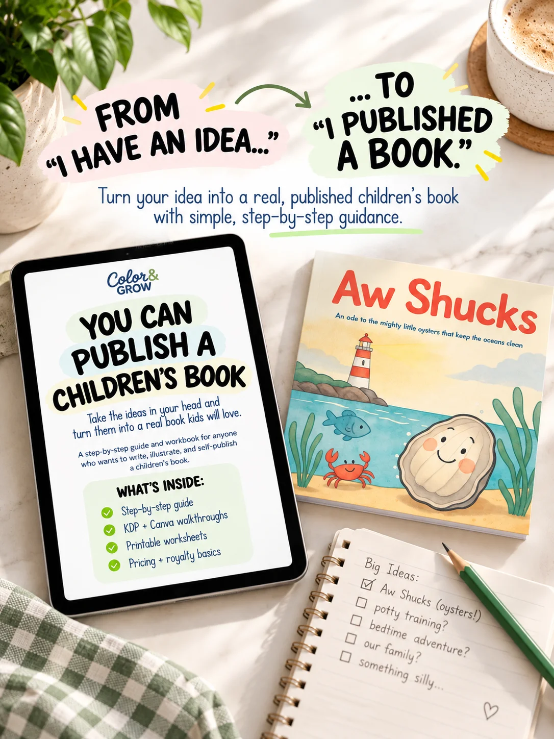 You Can Publish a Children’s Book: Step-by-Step Guide + Workbook product image (3)