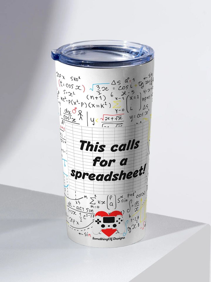 This calls for a spreadsheet! Coffee Travel Mug Tumbler product image (2)