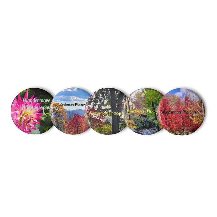 Fall Colors Pin Button Set product image (1)