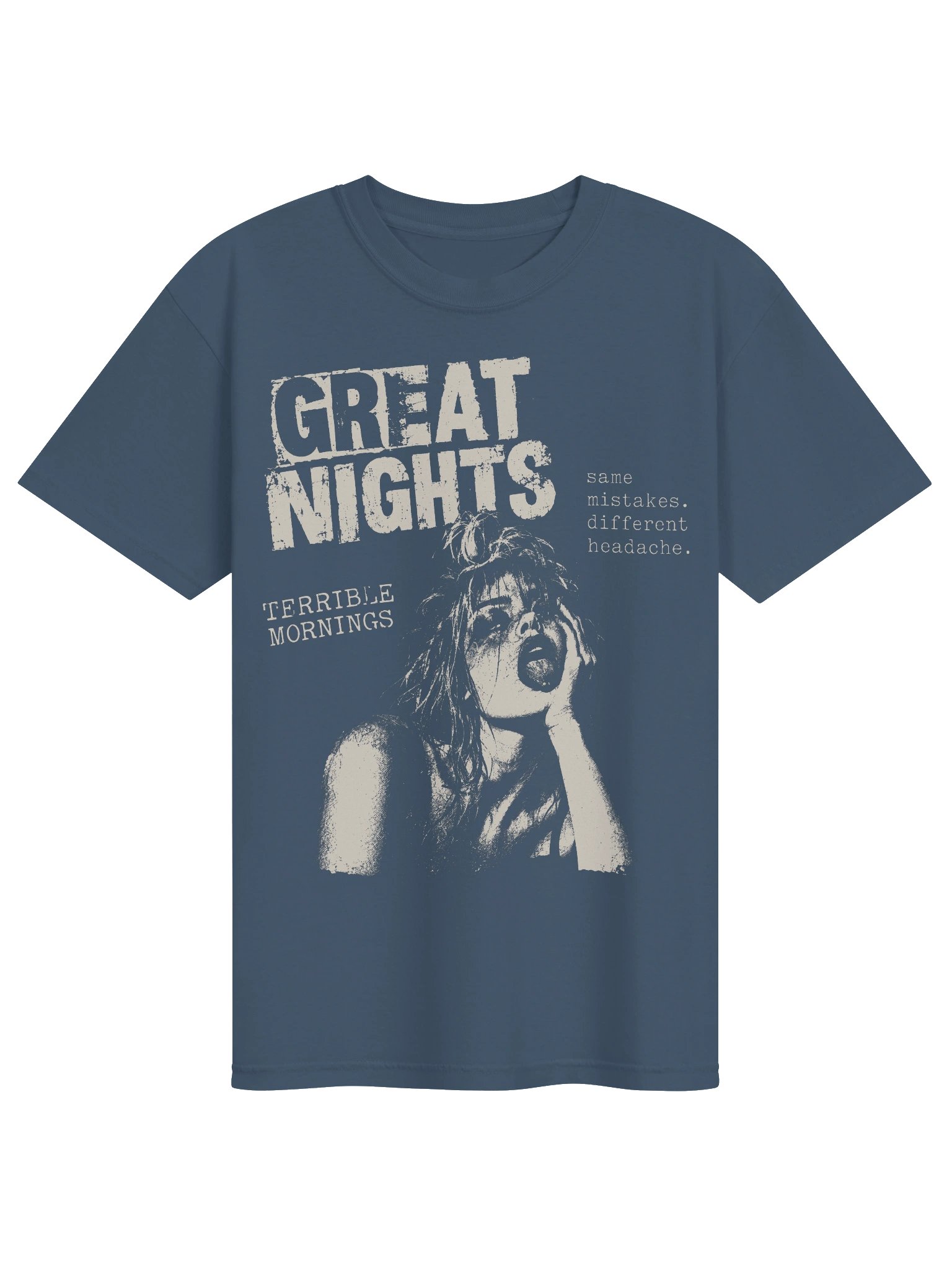 Great Nights Heavyweight Vintage Graphic Tee product image (1)