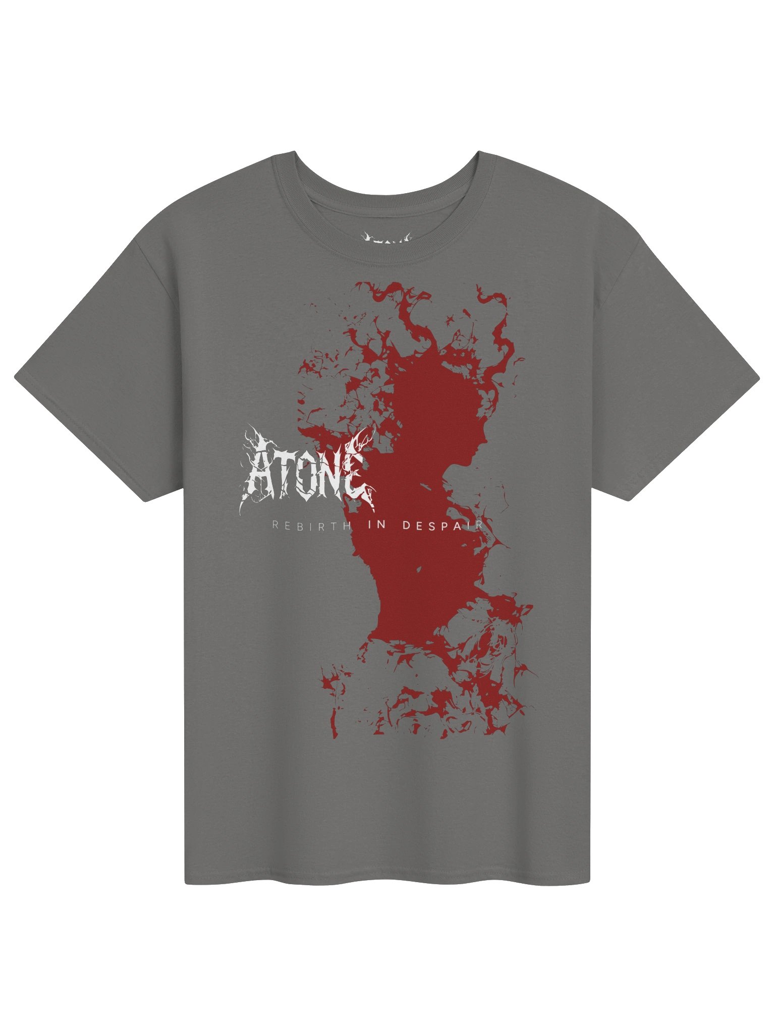 REBIRTH IN DESPAIR - Two-Tone Grey Edition T-Shirt product image (1)