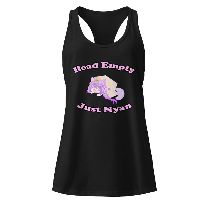 Head Empty Just Nyan Racerback Top product image (1)