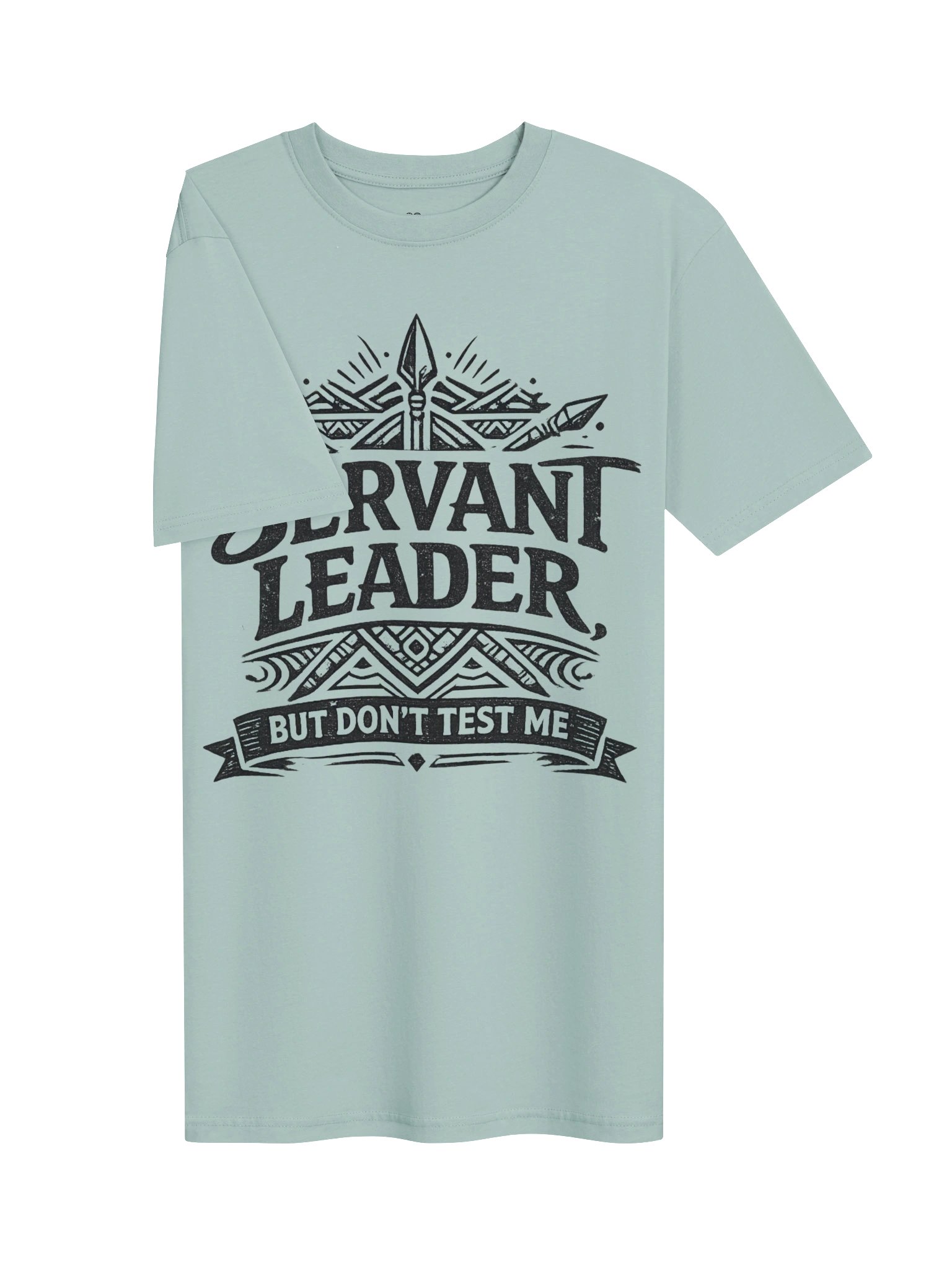 Servant Leader But Don't Test Me Tee - Light product image (9)