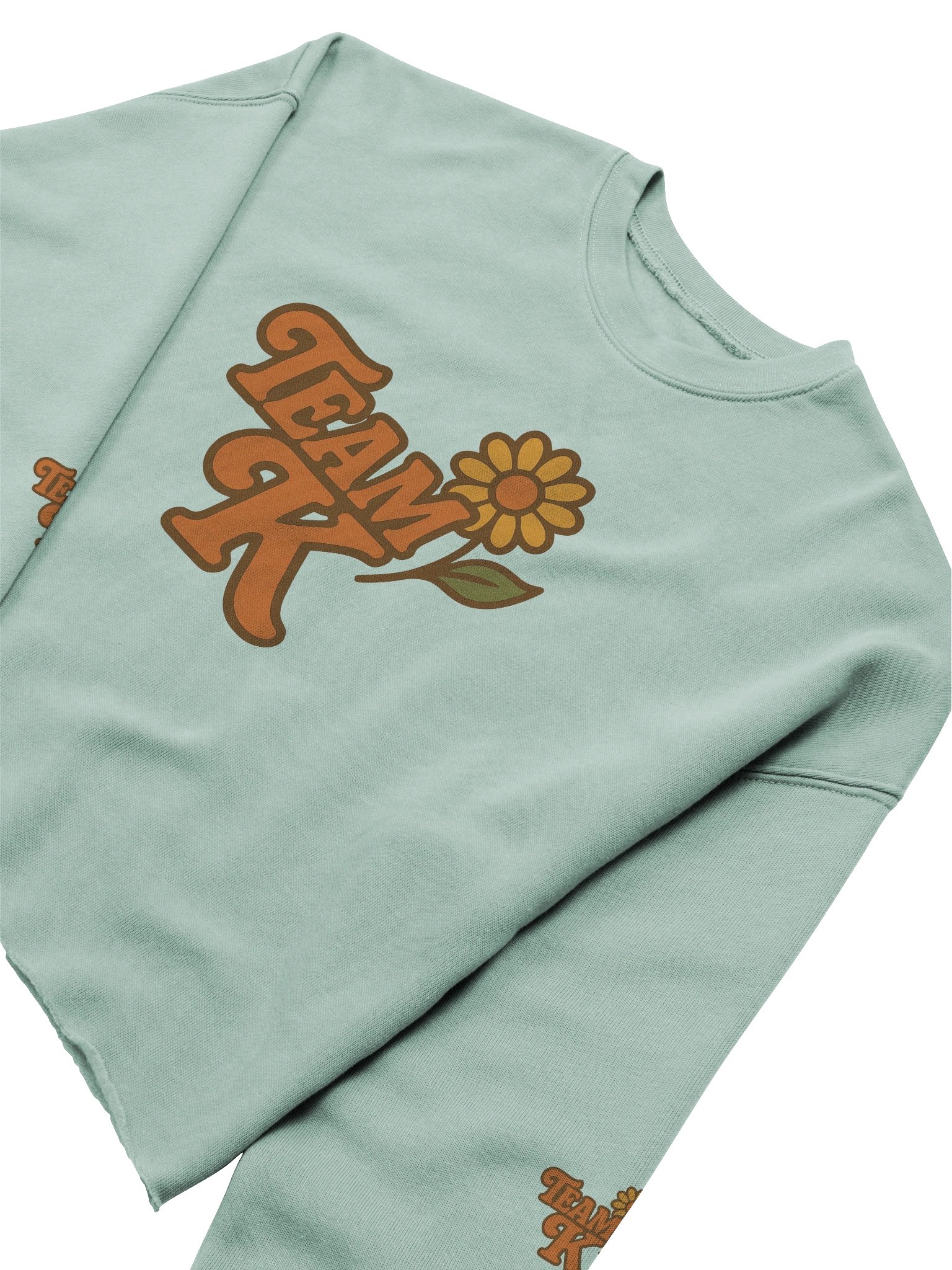 Team K 1970's Crop Sweatshirt product image (15)