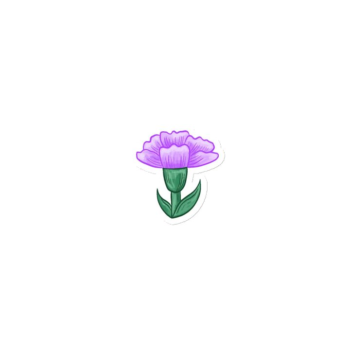 Carnation Die Cut Magnet product image (1)