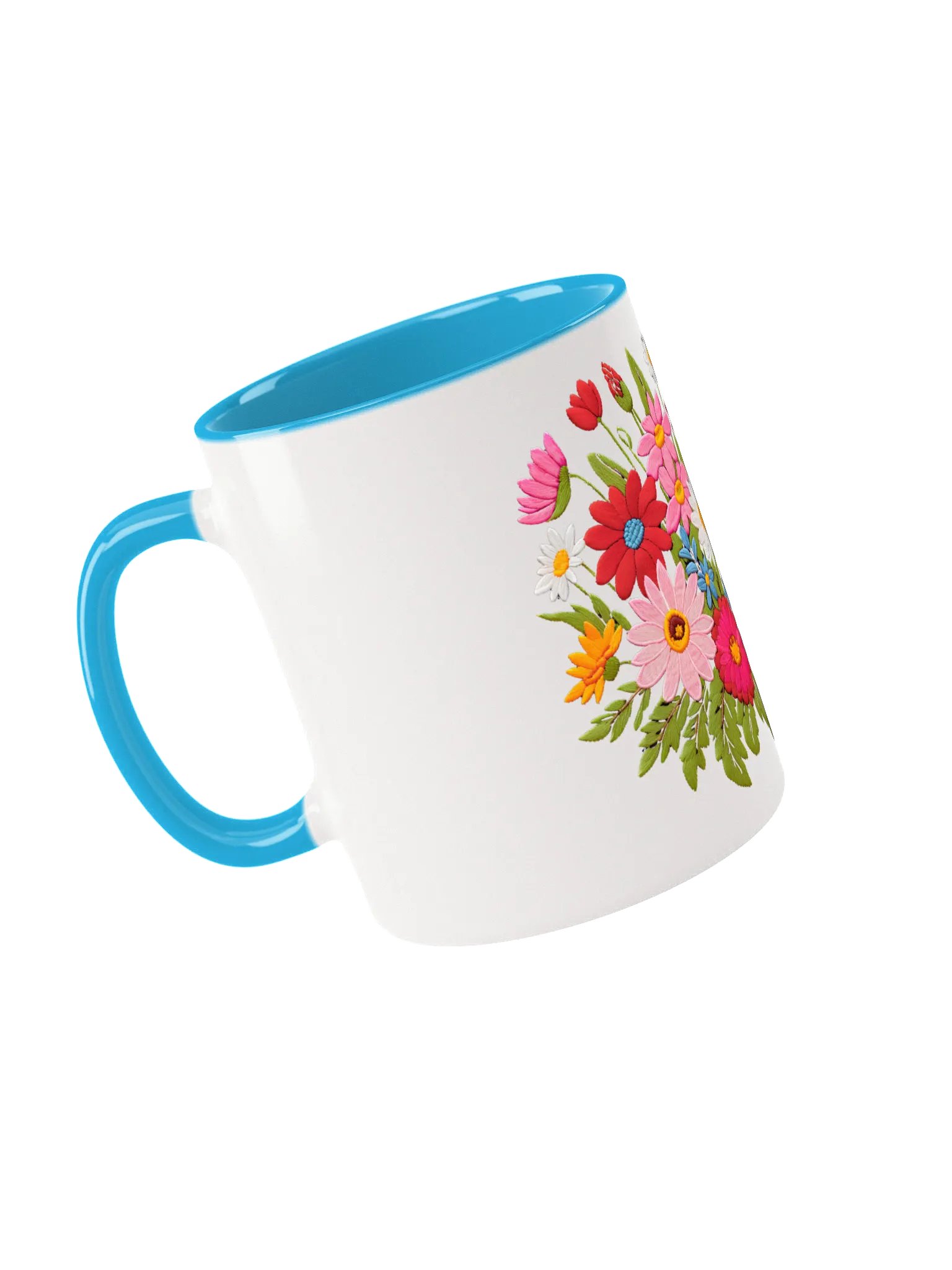 Vibrant Bouquet Ceramic Mug product image (12)