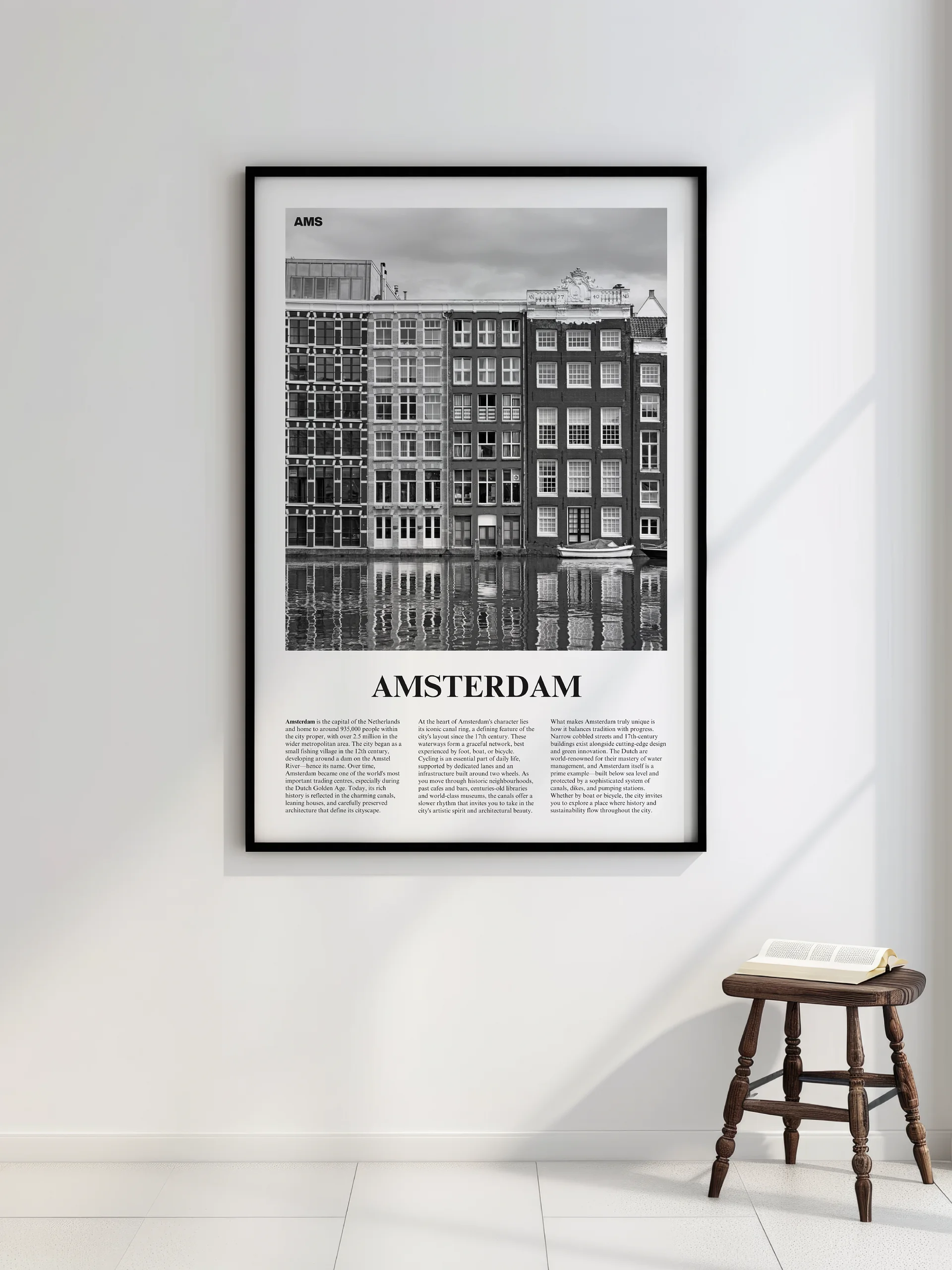 Amsterdam 01 Newspaper Poster product image (2)