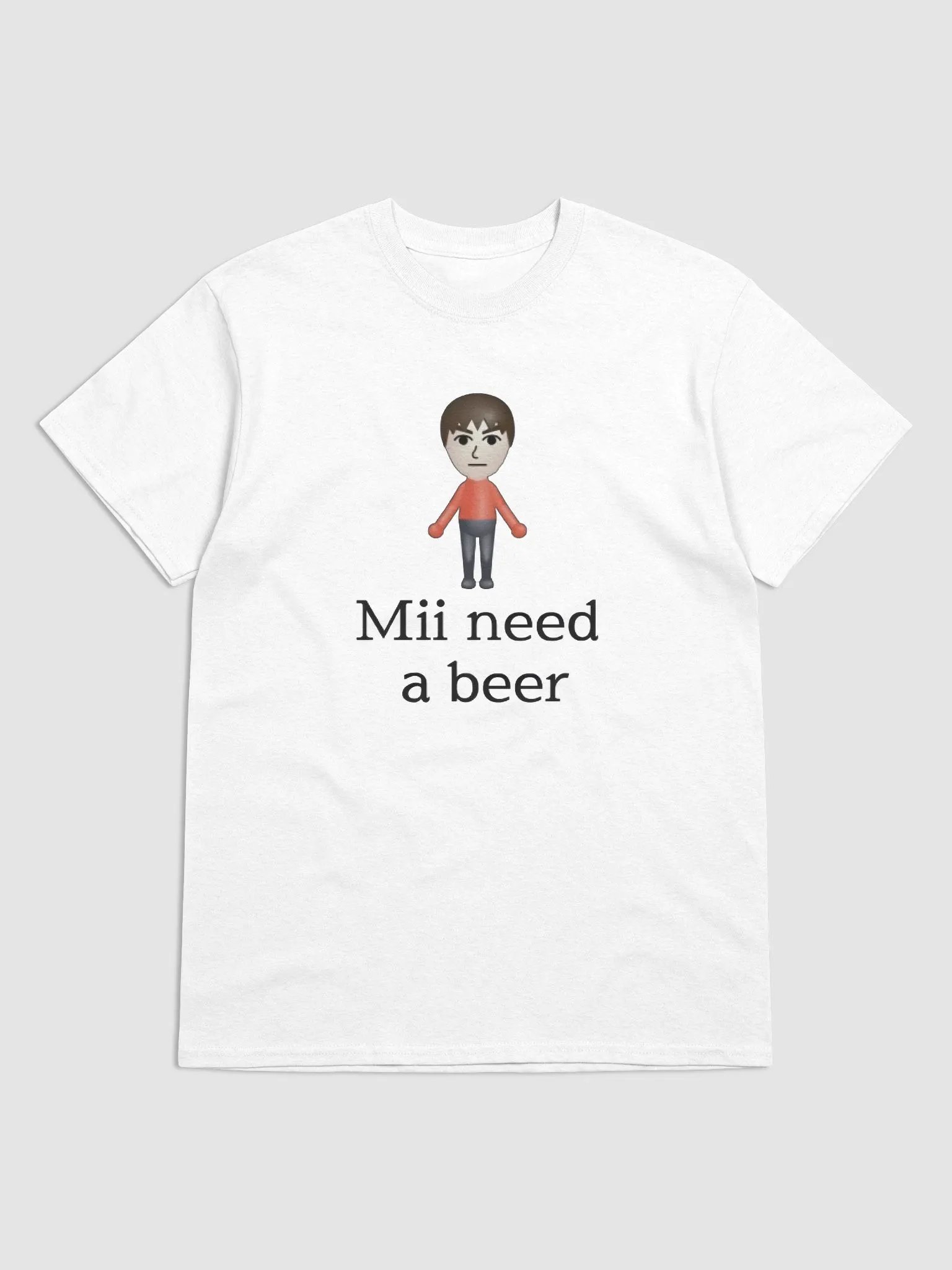 Mii Need A Beer Shirt product image (3)