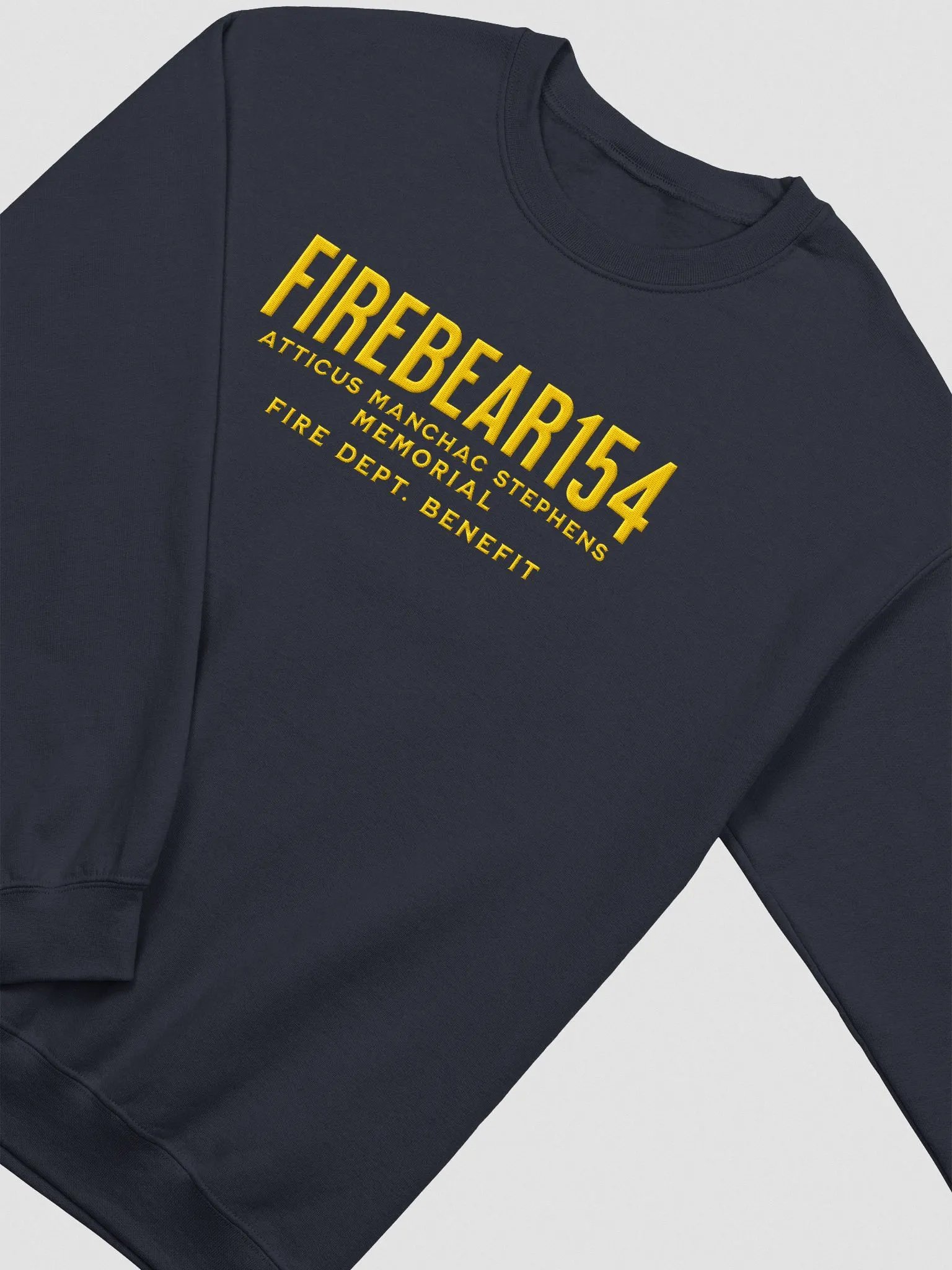 The Fire Bear 154 Embroidered Sweatshirt product image (1)
