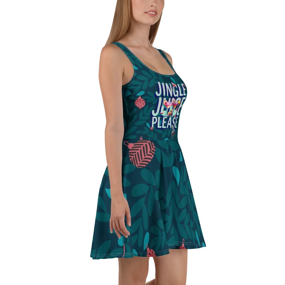 Jingle Juice Please Festive Skater Dress product image (3)