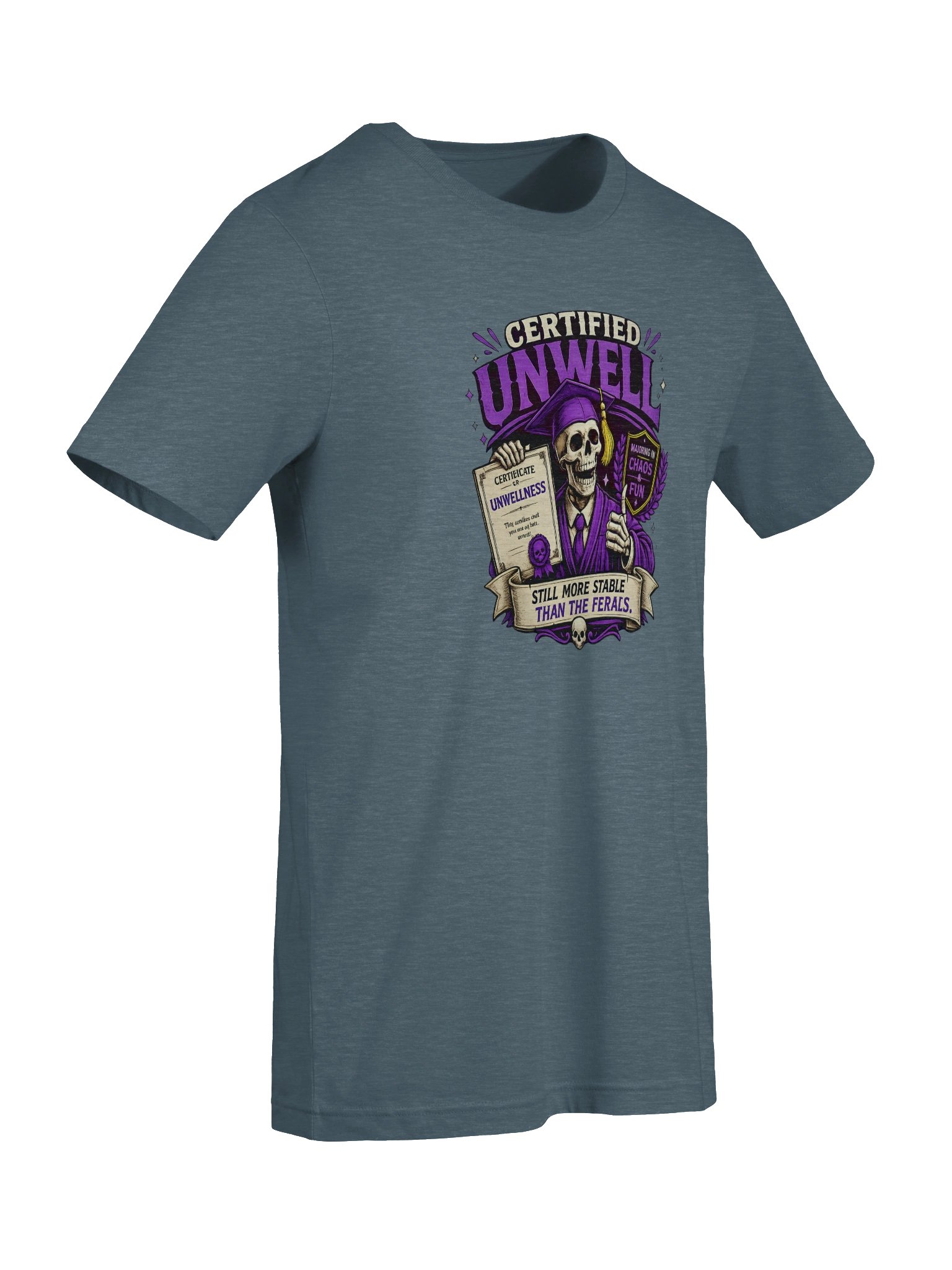 ''Certified UNWELL" Supersoft T-Shirt product image (37)