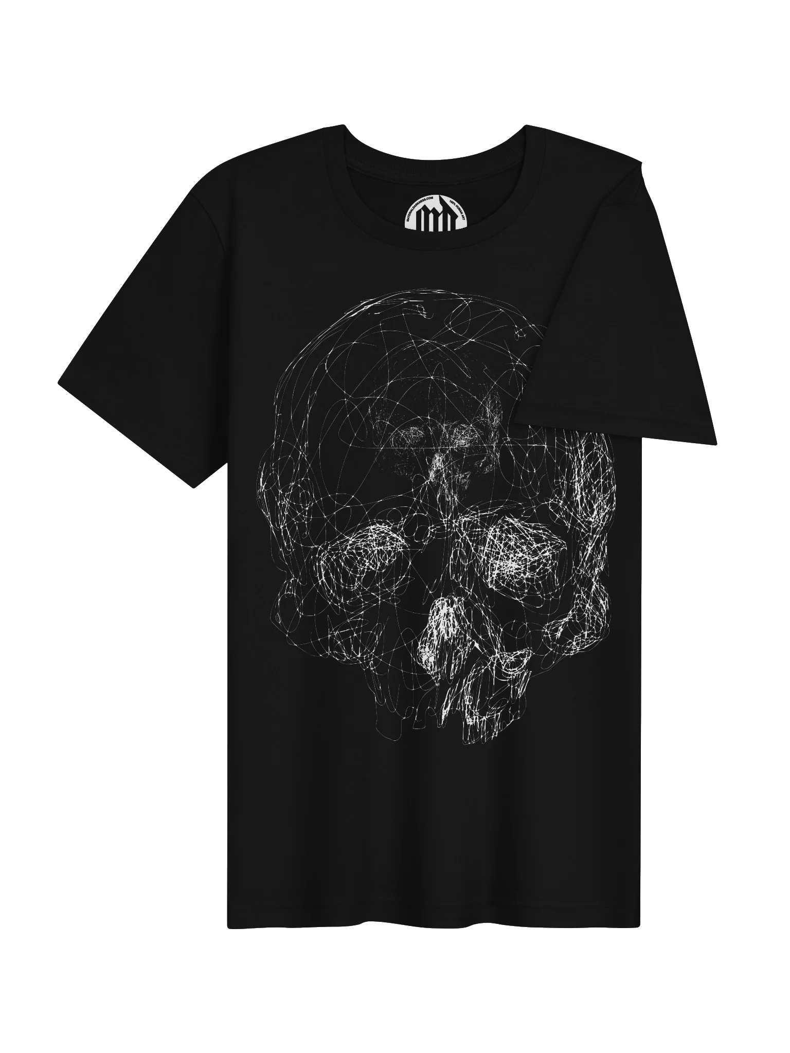Scribbled Skull Tee product image (4)