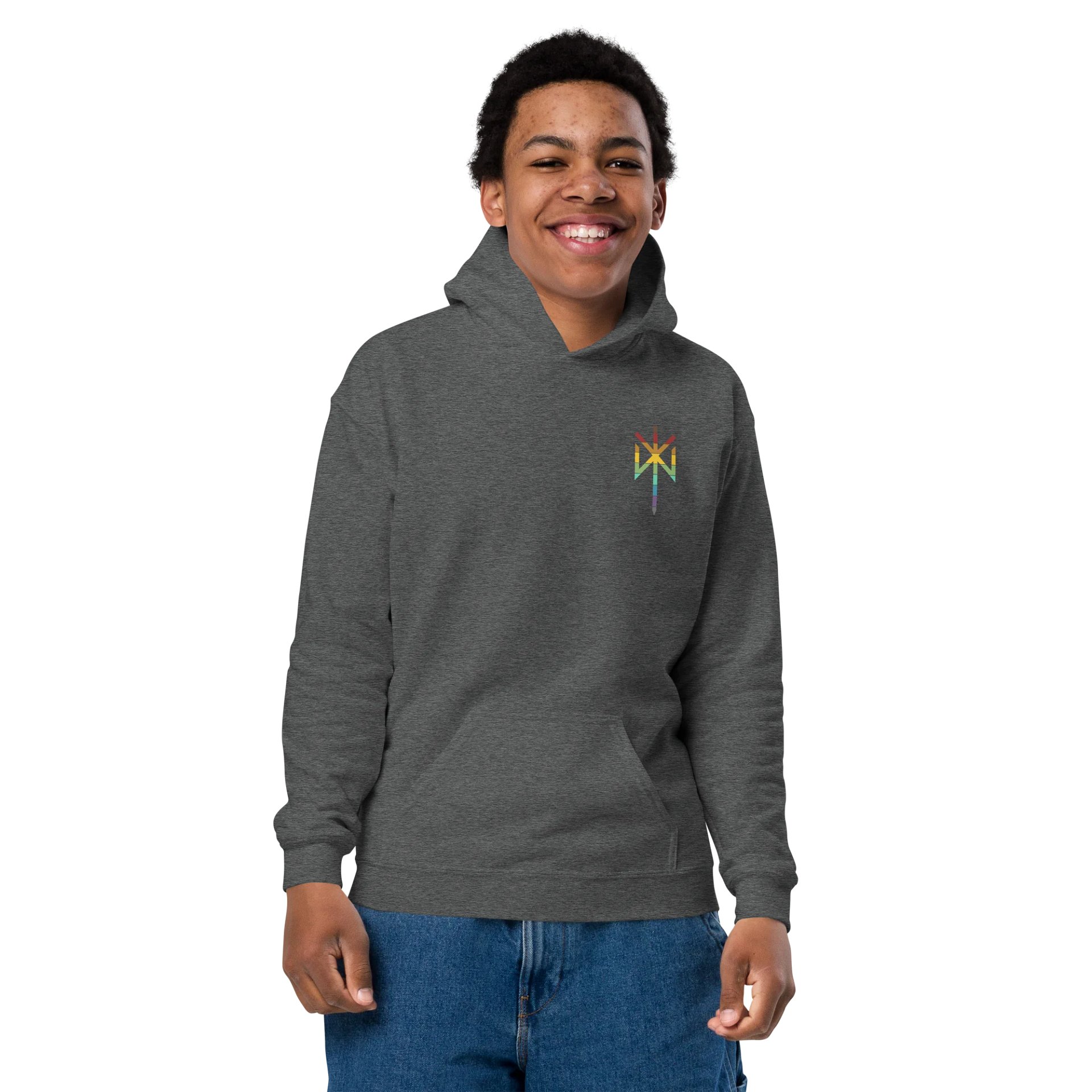 YOUTH BIFROST AE BIND RUNE POCKET HOODIE product image (12)