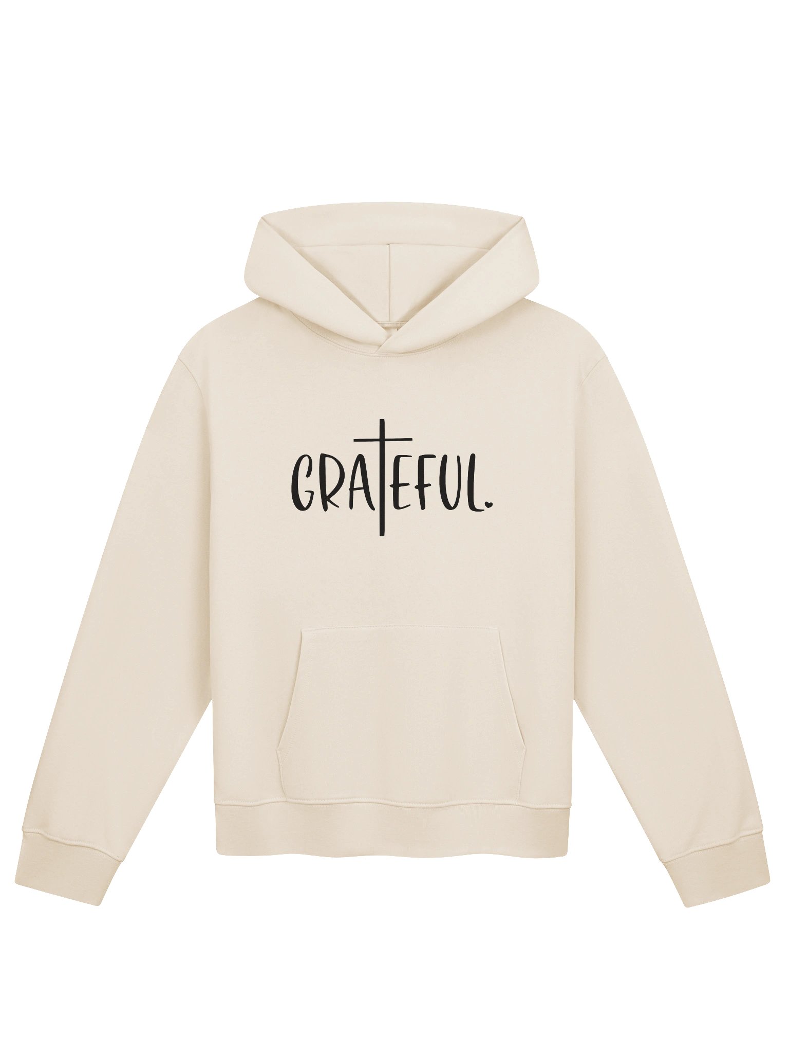 Dusty Cream Oversized Midweight Hoodie product image (1)