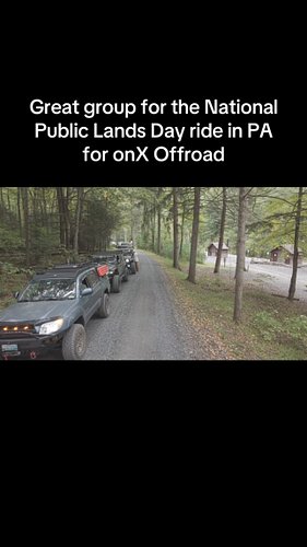 Had a great group for the @onxoffroad #nationalpubliclandsday event in #pennsylvania #onxoffroad #oraclelights #oraclepitcrew...